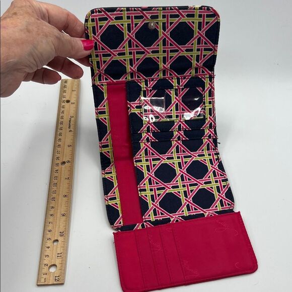 Vera BradleyWallet Ribbons Tri-fold Wallet - Picture 3 of 5